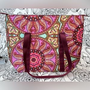 Vera Bradley Resort Medallion Insulated Tote